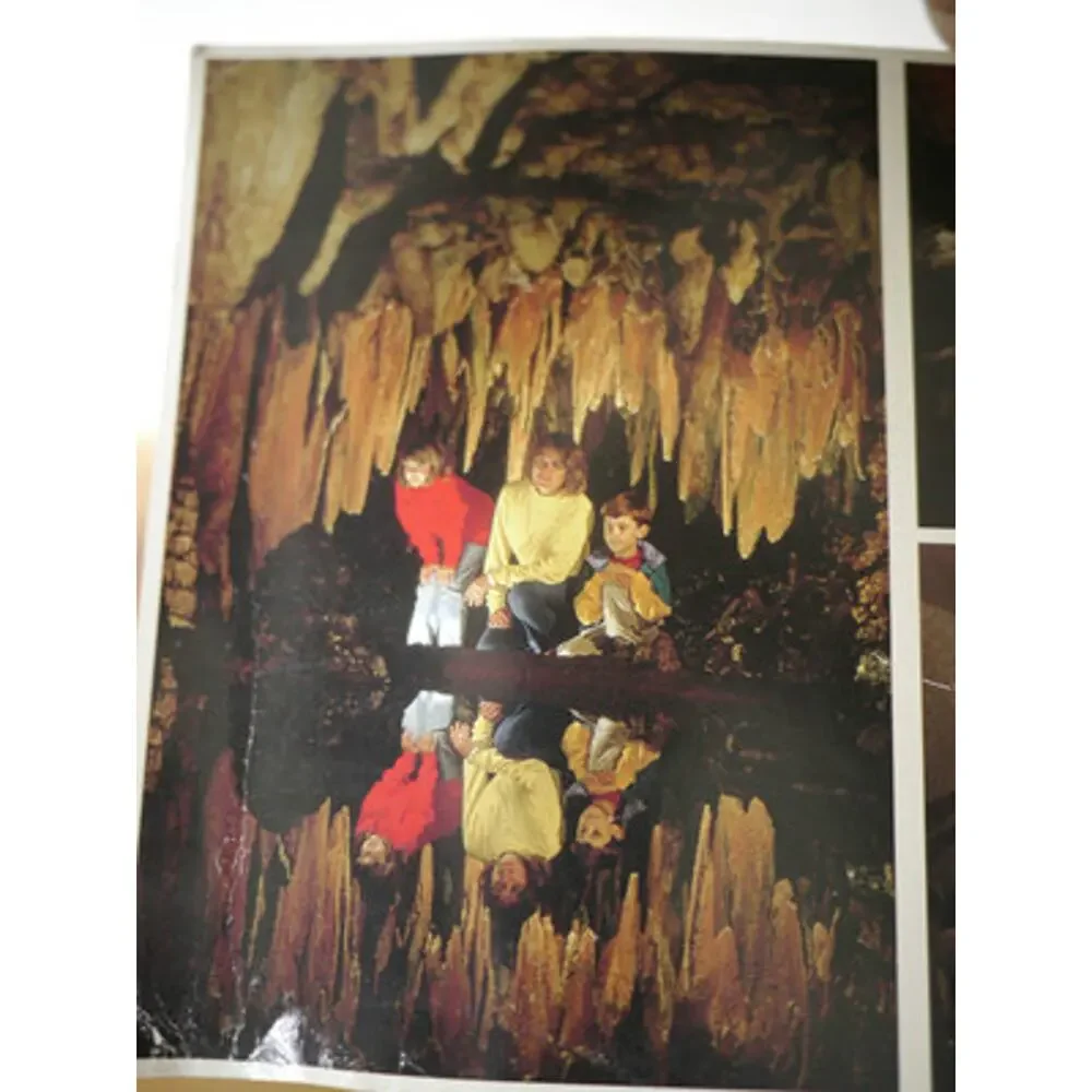 Vintage 80s Set of 6 Color Postcards LURAY CAVERNS VIRGINIA SHOW CAVES Uposted